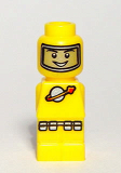 LEGO 85863pb012 Microfig Lunar Command Yellow