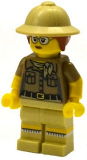 LEGO col200 Paleontologist - Minifig only Entry