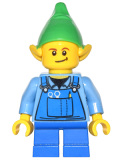 LEGO hol045 Elf - Blue Overalls (10245)