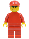 LEGO rac045 F1 Ferrari Engineer (8185) - without Torso Sticker