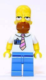 LEGO sim001 Homer Simpson with Tie and Badge